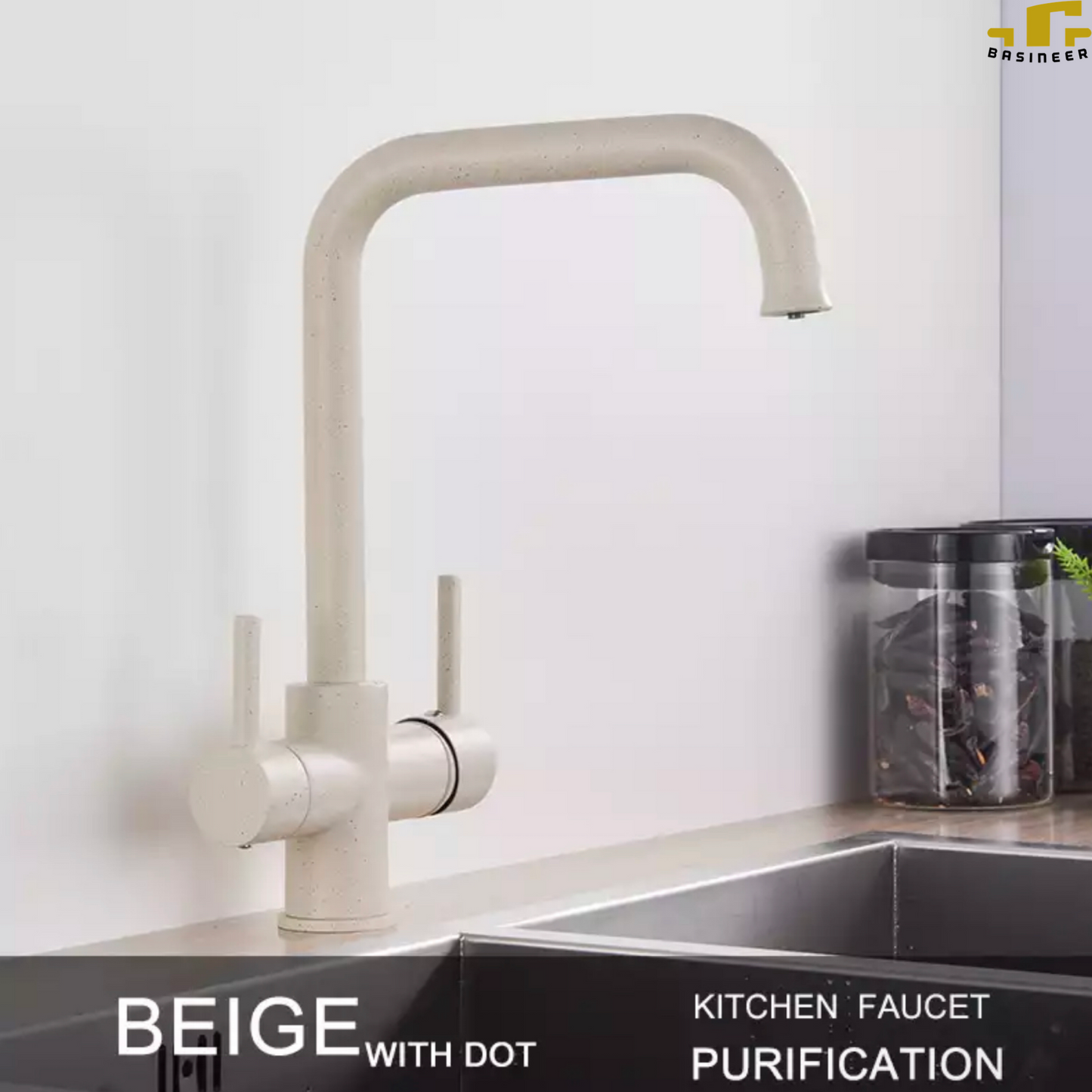 Mixer Crane Faucet w/ Purification Option