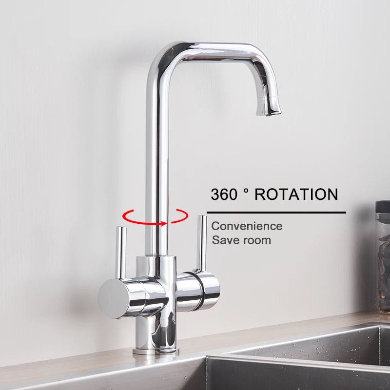 Mixer Crane Faucet w/ Purification Option